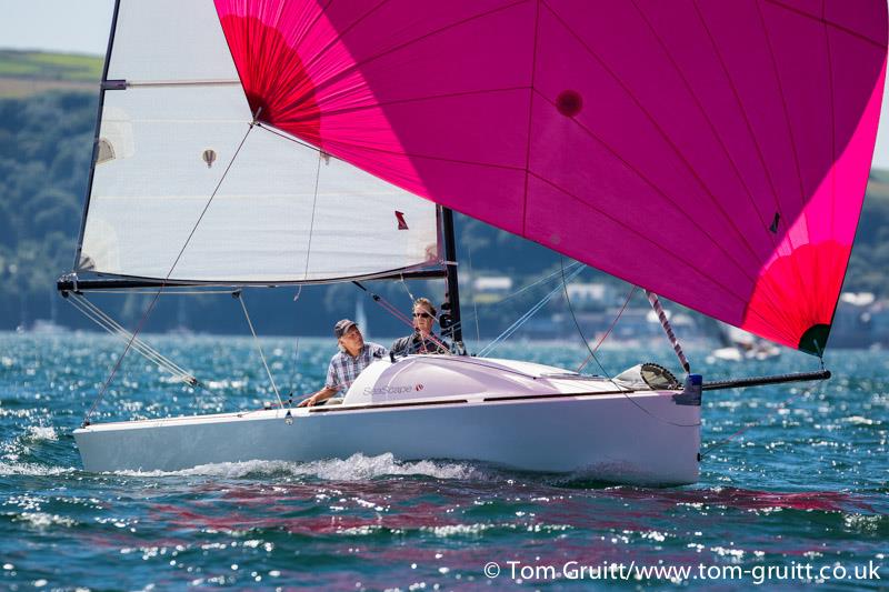 Plymouth Regatta 2016 day 2 photo copyright Tom Gruitt / www.tom-gruitt.co.uk taken at  and featuring the Seascape 18 class