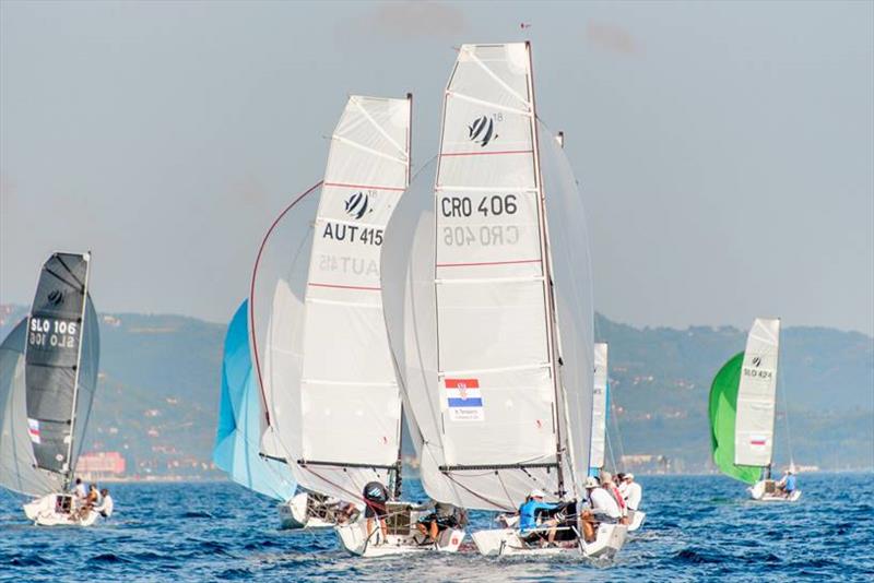 Harken Derm Seascape and First 18 Open European Championship photo copyright Jakica Jesih, GoSailing taken at GoSAILING and featuring the Seascape 18 class