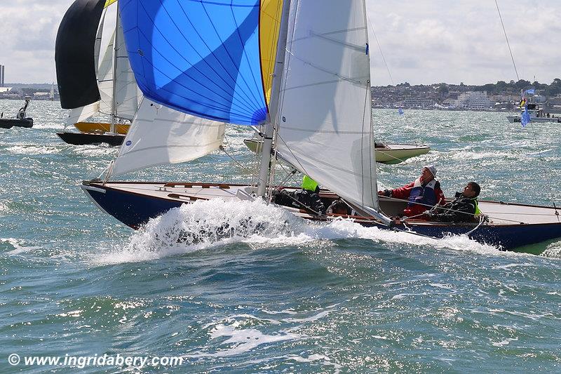 The sunshine returns on day 7 at Lendy Cowes Week 2017 photo copyright Ingrid Abery / www.ingridabery.com taken at Cowes Combined Clubs and featuring the Seaview Mermaid class
