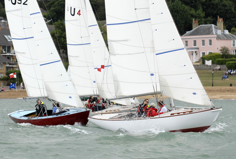 Cowes Week day 1 photo copyright Rick Tomlinson / www.rick-tomlinson.com taken at  and featuring the Seaview Mermaid class