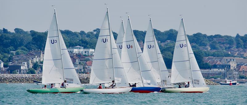 Cowes Week day 6 photo copyright Tom Hicks / www.solentaction.com taken at Cowes Combined Clubs and featuring the Seaview Mermaid class