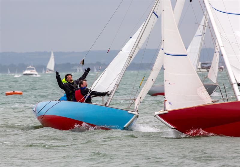 Seaview Mermaid fleet on Day 2 of Cowes Week 2025 - photo © Martin Augustus / www.sailingimages.co.uk