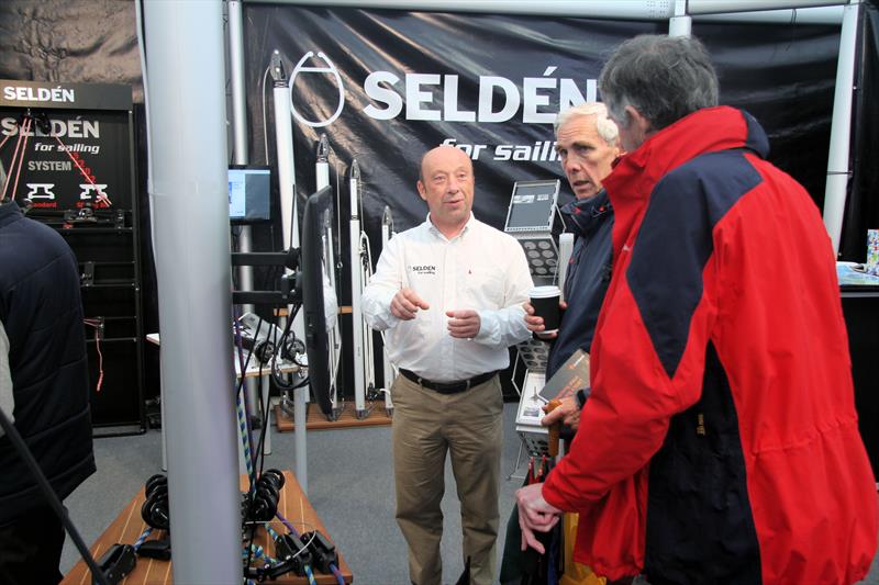 The Seldén team at TheYachtMarket.com Southampton Boat Show 2017 photo copyright Mark Jardine / YachtsandYachting.com taken at  and featuring the  class