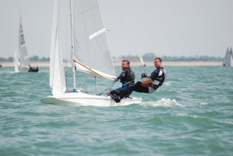 Chips Howarth and Vyv Townsend win the Fireball worlds using the new Selden ALTO mast section photo copyright Isabelle Bertrand taken at  and featuring the  class