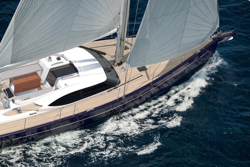 Oyster 495 under sail - photo © Oyster Yachts