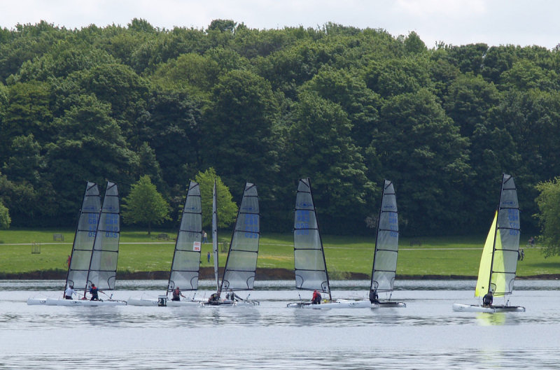 A real drifter for the Shadow TT at Rutland photo copyright Jan Bedford taken at Rutland Sailing Club and featuring the Shadow class