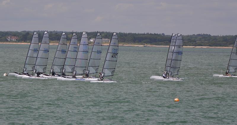 Cowes Dinghy Week 2016 photo copyright Sophie French taken at Gurnard Sailing Club and featuring the Shadow class