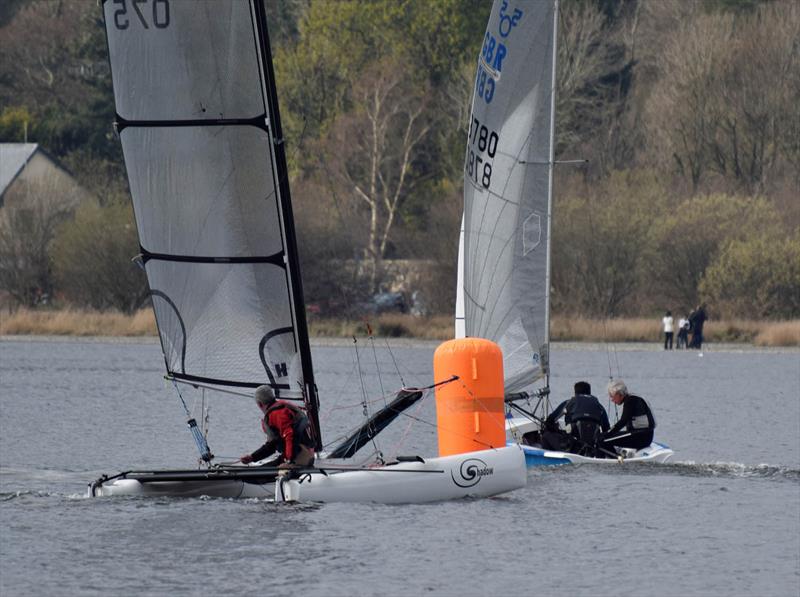 Bala Massacre 2019 photo copyright John Hunter taken at Bala Sailing Club and featuring the Shadow class