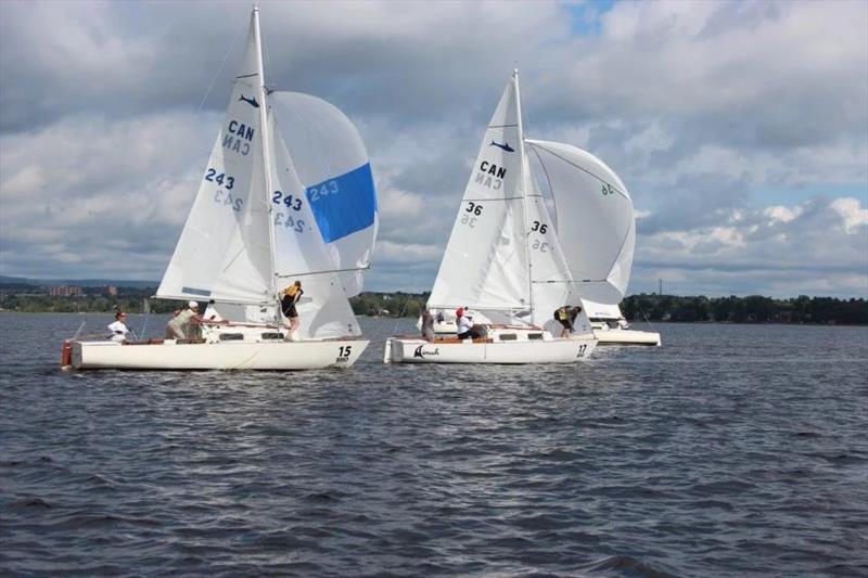Women's Keelboat Championships  photo copyright Sail Canada taken at Hudson Yacht Club and featuring the Shark 24 class