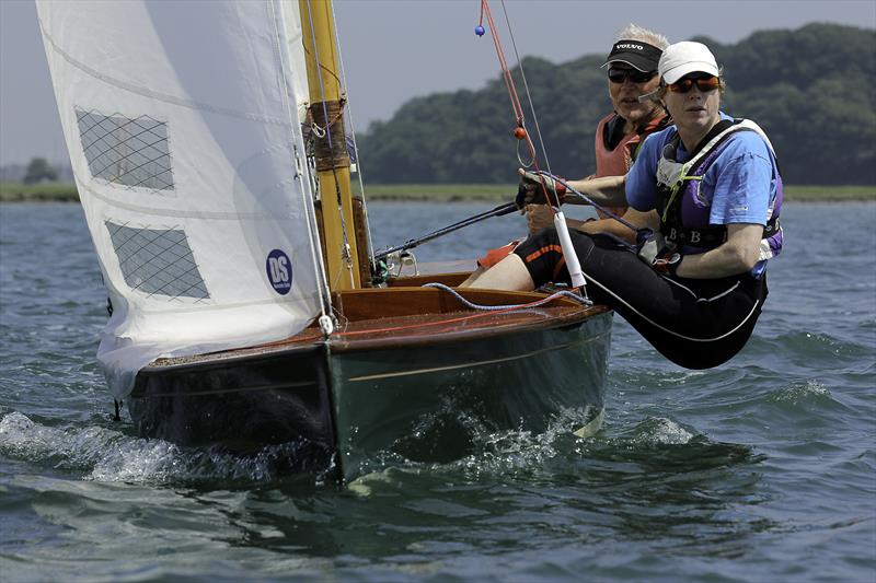 12sqM Sharpie at the Bosham Classic Boat Revival photo copyright Chris Hatton taken at Bosham Sailing Club and featuring the Sharpie class