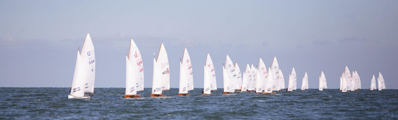 33 Sharpies, including two Dutch teams, for the nationals at Brancaster Staithe photo copyright Stephen Clark / www.pebblesphotography.co.uk taken at Brancaster Staithe Sailing Club and featuring the Sharpie class