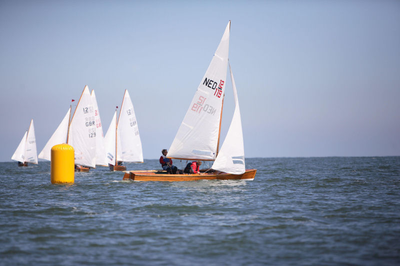 33 Sharpies, including two Dutch teams, for the nationals at Brancaster Staithe photo copyright Stephen Clark / www.pebblesphotography.co.uk taken at Brancaster Staithe Sailing Club and featuring the Sharpie class