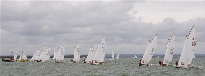 Sharpie Championships at Bosham photo copyright Nicky Chapple taken at Bosham Sailing Club and featuring the Sharpie class