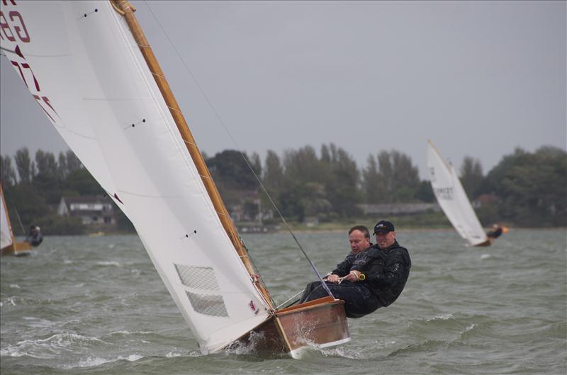 Sharpie Championships at Bosham photo copyright Nicky Chapple taken at Bosham Sailing Club and featuring the Sharpie class