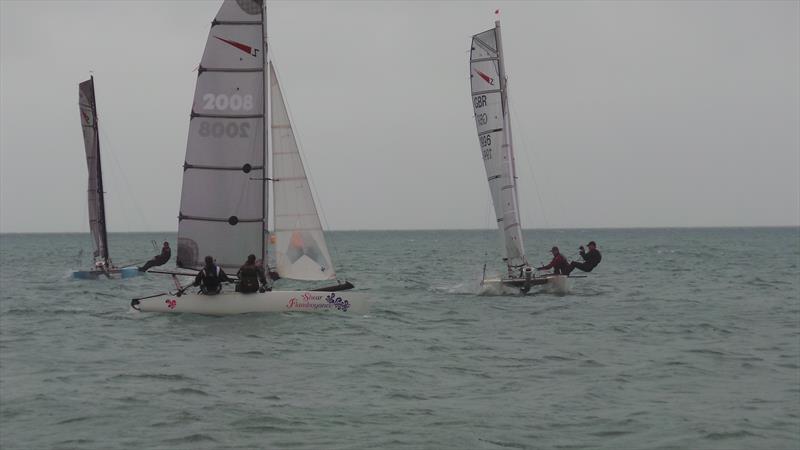 Shearwater TT at Pagham photo copyright Rob Britton taken at Pagham Yacht Club and featuring the Shearwater class