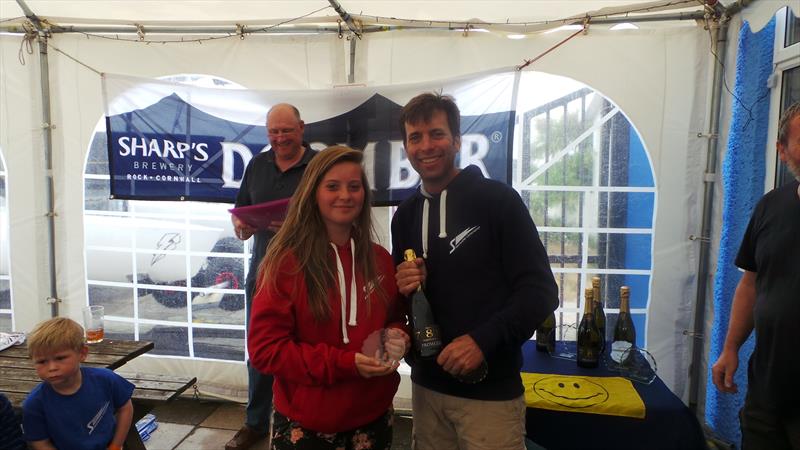 3rd place Nigel Stuart and Chloe Stuart at the Shearwater TT at Pagham photo copyright Rob Britton taken at Pagham Yacht Club and featuring the Shearwater class