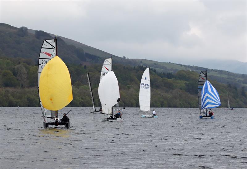 Shearwater travellers at the Bala Catamaran Open 2022 photo copyright John Hunter taken at Bala Sailing Club and featuring the Shearwater class