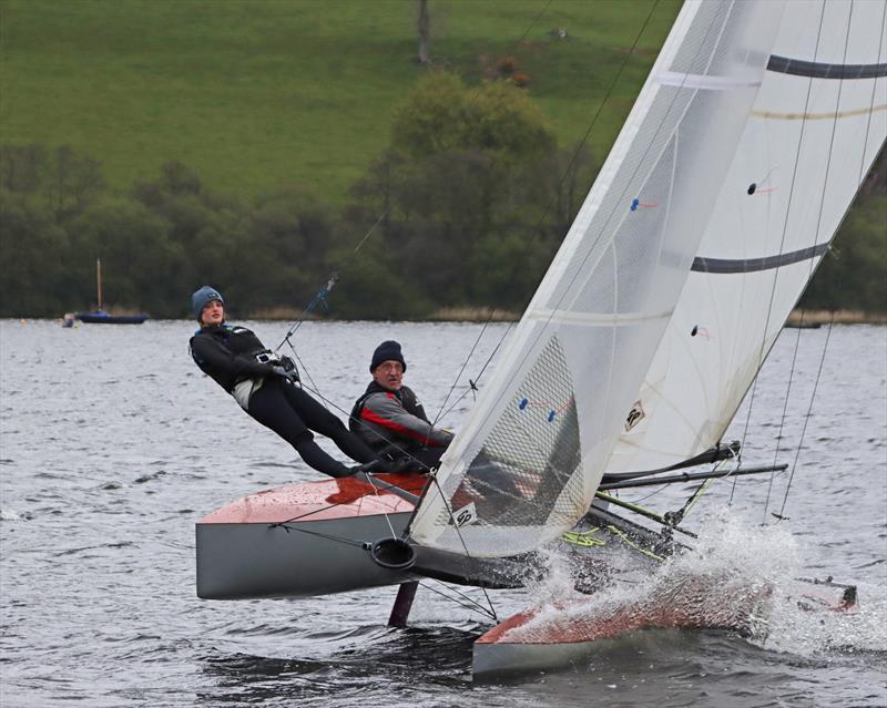 Shearwater travellers at the Bala Catamaran Open 2022 photo copyright John Hunter taken at Bala Sailing Club and featuring the Shearwater class