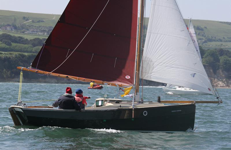 XOD, Flying Fifteen and Shrimper course on day 2 of the International Paint Poole Regatta photo copyright Mark Jardine taken at Parkstone Yacht Club and featuring the Shrimper class