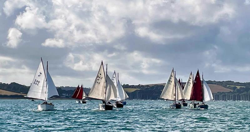 2025 Shrimper Open Championship at Falmouth photo copyright Brian Phipps taken at Mylor Yacht Club and featuring the Shrimper class