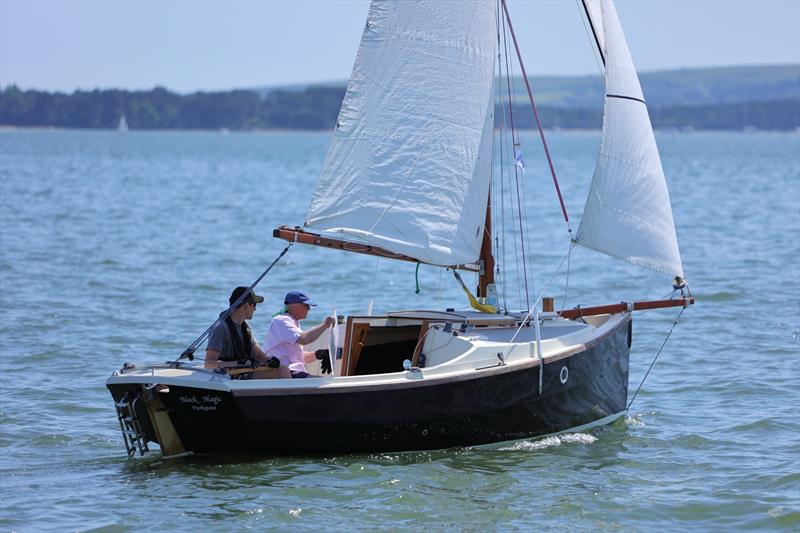 Shrimper 700 Black Magic on Sunday at the International Paint Poole Regatta 2026 - photo © Mark Jardine