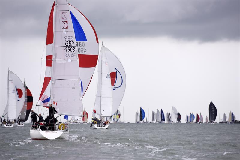 Shadowfax (Sigma 33) on day 7 of Aberdeen Asset Management Cowes Week photo copyright Rick Tomlinson / www.rick-tomlinson.com taken at Cowes Combined Clubs and featuring the Sigma 33 class