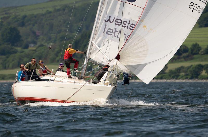 Busy Beaver in the Saturn Sails Mudhook Regatta 2021 photo copyright Neill Ross / www.neillrossphoto.co.uk taken at Mudhook Yacht Club and featuring the Sigma 33 class