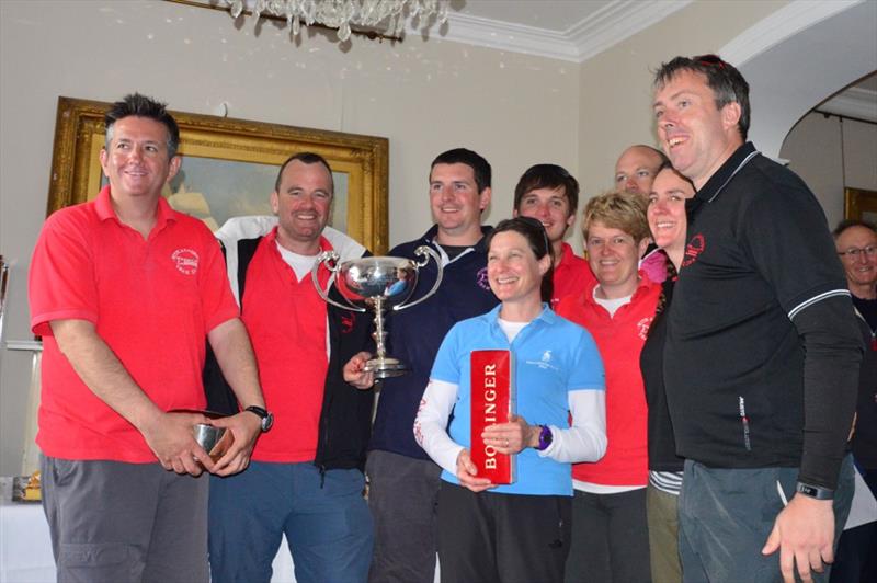 The With Alacrity Racing Team win the Sigma 38 National Championships 2016 photo copyright Ian Luddington taken at Royal London Yacht Club and featuring the Sigma 38 class