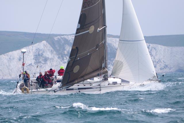 Sigma 38 nationals in Weymouth Bay photo copyright Steve Bell / www.fotoboat.com taken at Weymouth & Portland Sailing Academy and featuring the Sigma 38 class