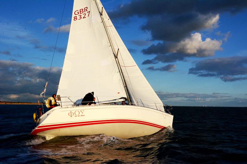 'Light' racing in Hamble River Early Bird Wednesday Series 2018 - race 1 photo copyright Trevor Pountain taken at Hamble River Sailing Club and featuring the Sigma 38 class