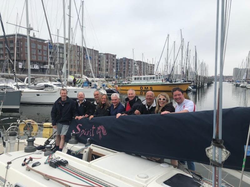 The Spirit Team celebrate at  the Yacht Club Scheveningen. - photo © Team Spirit