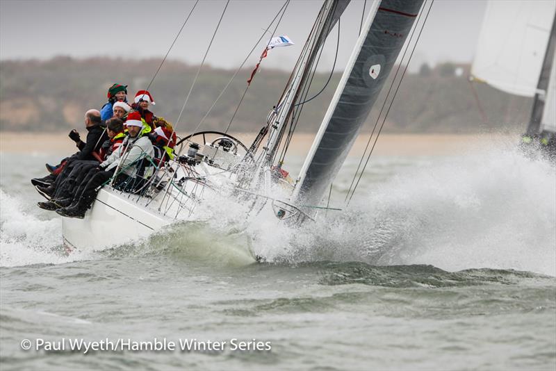 With Alacrity wins CLass 3 in the HYS Hamble Winter Series 2018 photo copyright Paul Wyeth / www.pwpictures.com taken at Hamble River Sailing Club and featuring the Sigma 38 class