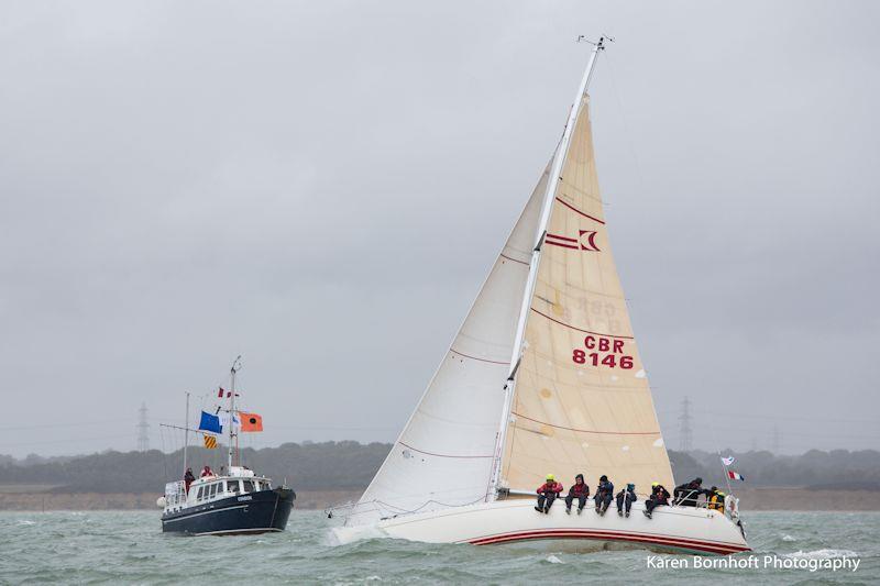 With Alacrity wins class 3 on week 2 of the HYS Hamble Winter Series photo copyright Karen Bornhoft / www.karenbornhoft.com taken at Hamble River Sailing Club and featuring the Sigma 38 class