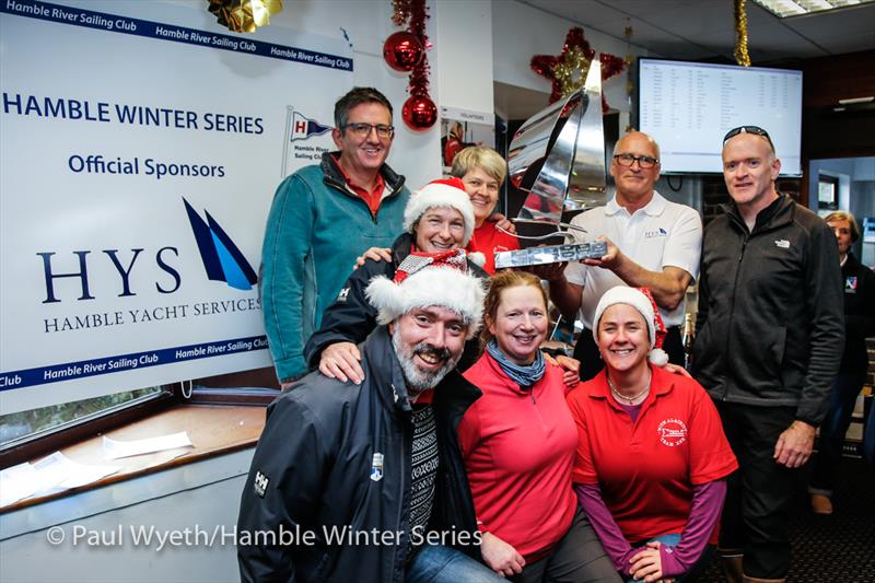 With Alacrity, Sigma 38, HYS Hamble Winter series, Yacht of the Series photo copyright Paul Wyeth / www.pwpictures.com taken at Hamble River Sailing Club and featuring the Sigma 38 class