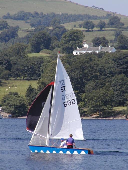 The beautiful backdrop of Ullswater for the Signet Nationals photo copyright Alan Henderson taken at Ullswater Yacht Club and featuring the SigneT class