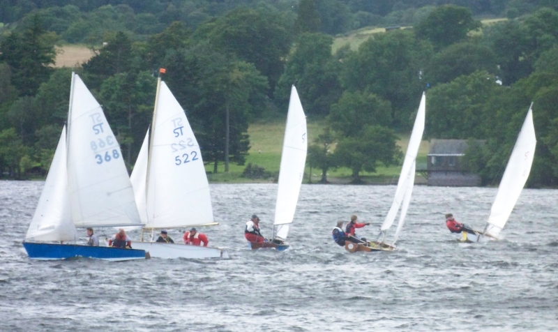 Excellent entertainment for sailors at the SigneT National Champs 2007 photo copyright Jenny Overs taken at Ullswater Yacht Club and featuring the SigneT class