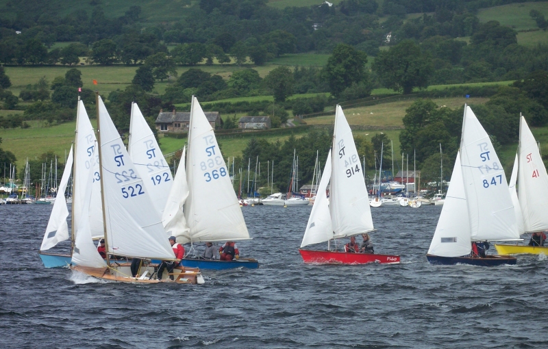 Excellent entertainment for sailors at the SigneT National Champs 2007 photo copyright Jenny Overs taken at Ullswater Yacht Club and featuring the SigneT class