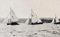 The first 16ft Skiff fleet on 7th October 1922 © Belmont 16s