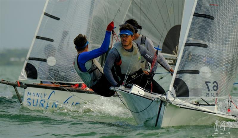 Day 6 - Aussie Skiffs 13 & 16 Footers National Championships - photo © Mitchell Pearson / SurfSailKite