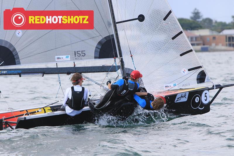 41st Australian Secondary Schools Championships 2019 photo copyright RedHotShotz Photography taken at  and featuring the 16ft Skiff class