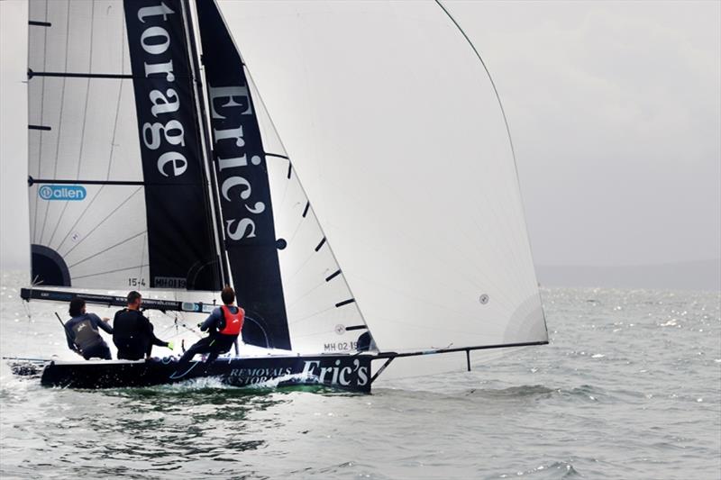 Eric's Storage - Australian 16ft and 13ft Skiff Championships, day 2 photo copyright Mark Rothfield taken at  and featuring the 16ft Skiff class