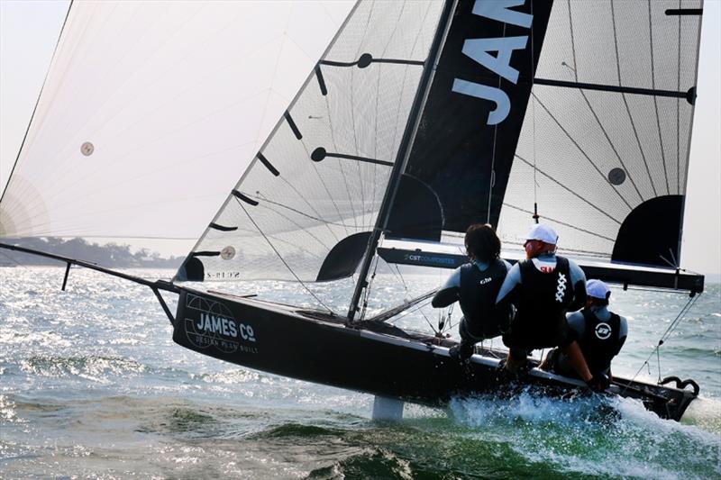 Bigfoot Bags & Covers - Day 5, Australian 16ft and 13ft Skiff Championships 2020 - photo © Mark Rothfield