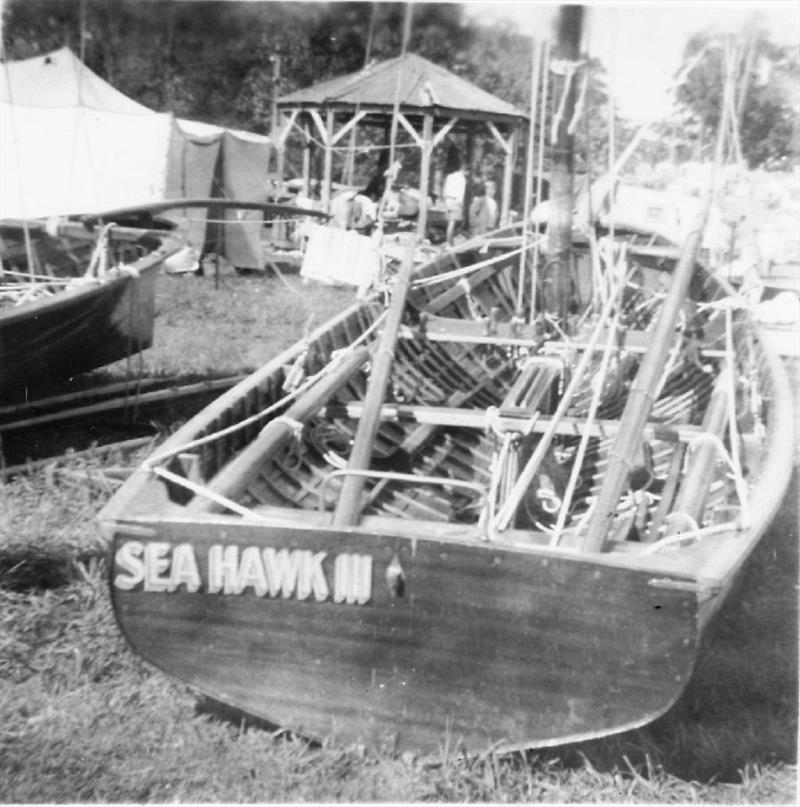 Ron Thomson's Sea Hawk III circa 1950 photo copyright Gosford Sailing Club taken at Gosford Sailing Club and featuring the 16ft Skiff class