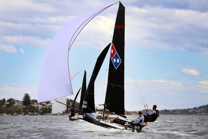 Belmont 16ft Skiffs: Dominos - photo © Mark Rothfield, Promocean Media