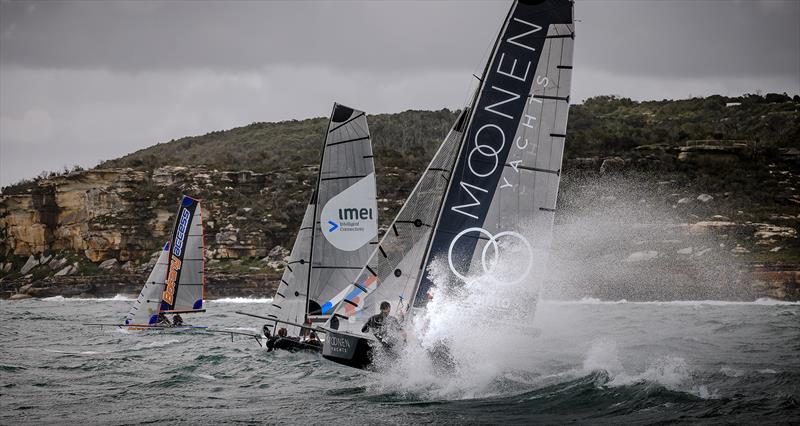 Moonen Yachts - 16ft Skiff Winter Series 2021 - Sydney Australia photo copyright Michael Chittenden @SailMedia taken at Manly 16ft Skiff Sailing Club and featuring the 16ft Skiff class