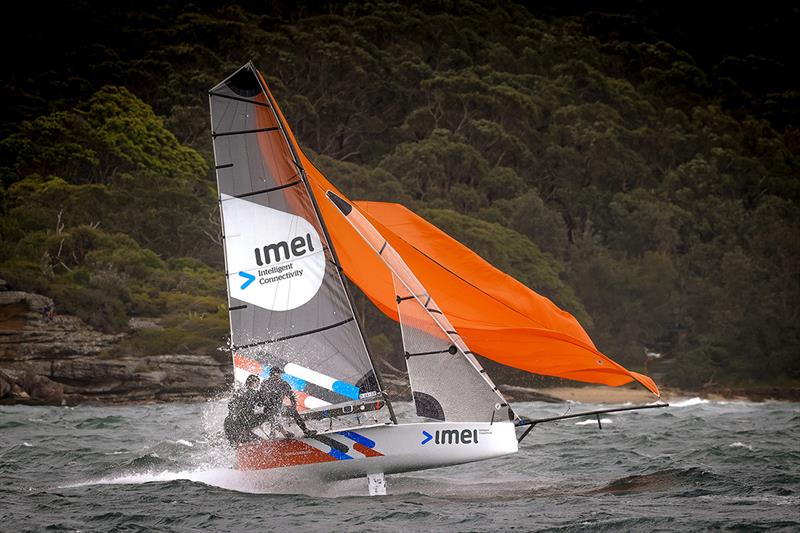 IMEI  - Red Pumps Australian Skiff Championships - photo © Michael Chittenden