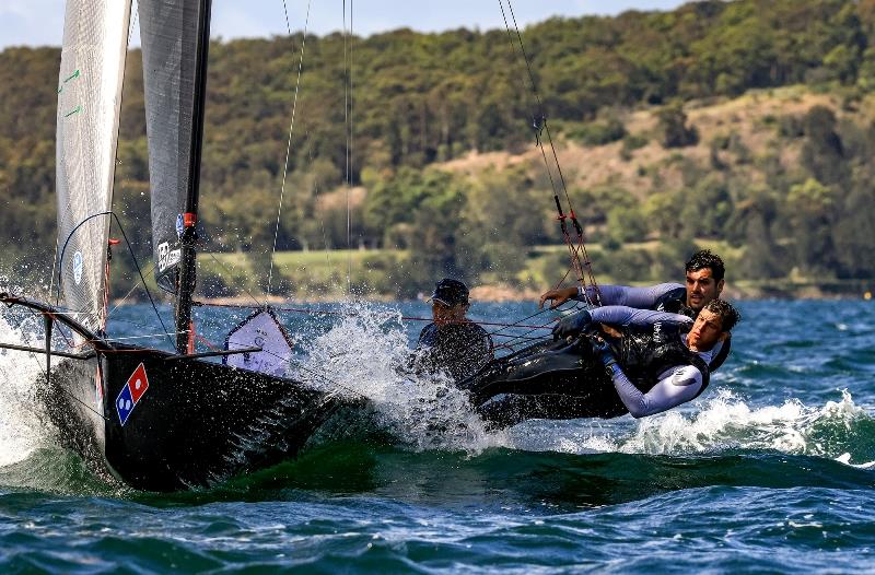 Dominos - Red Pumps 16ft Skiff Australian Championships 2021-22 - photo © Michael Chittenden