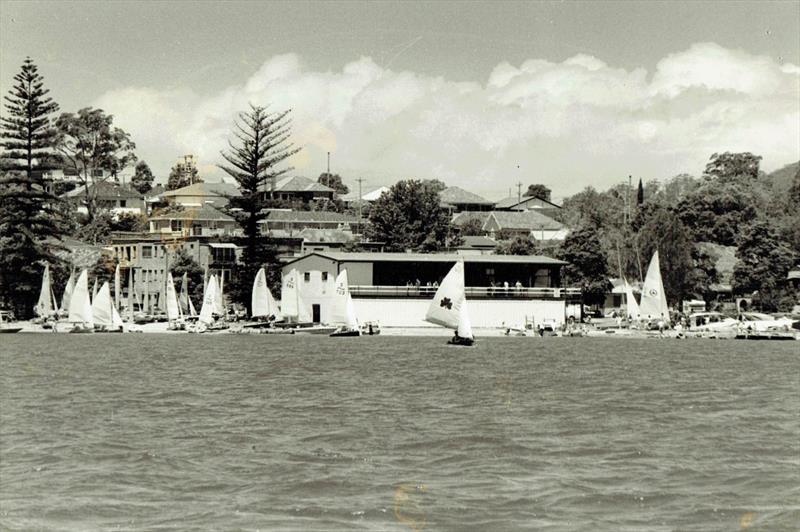 The clubhouse after the 1966 build - photo © Gosford Sailing Club
