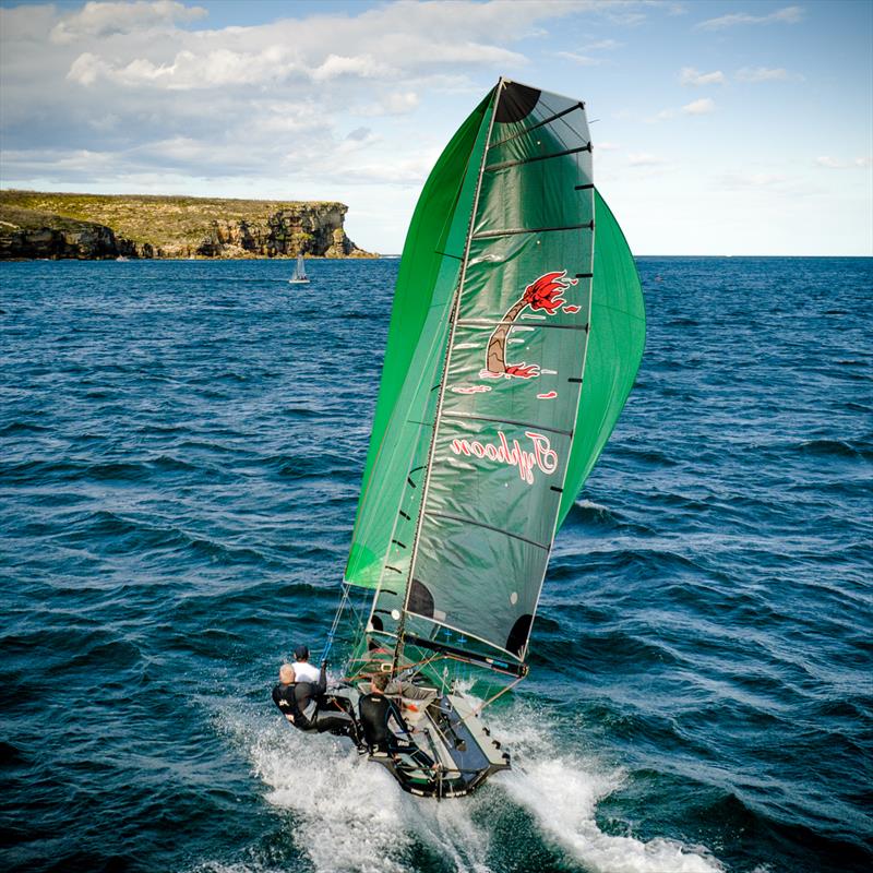 16ft Skiff - Opening Heat of Manly's 2022/23 Club Championship  photo copyright Michael Chittenden taken at Manly 16ft Skiff Sailing Club and featuring the 16ft Skiff class