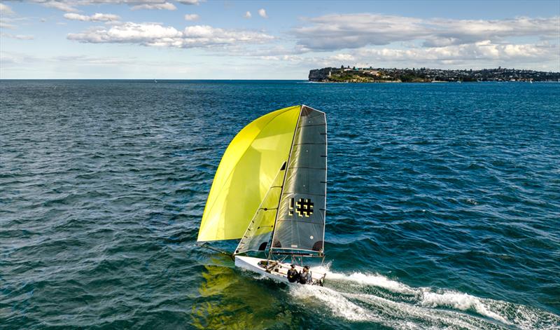 16ft Skiff - Opening Heat of Manly's 2022/23 Club Championship  photo copyright Michael Chittenden taken at Manly 16ft Skiff Sailing Club and featuring the 16ft Skiff class